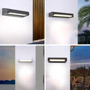 Axyaa LED Outdoor Porch Sconces Wall Light: Waterproof Exterior Fixture for Home Decoration