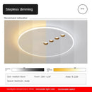 Axyaa Nordic LED Ceiling Lamp with Dimming Spotlight