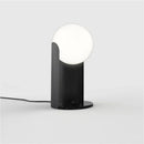 Axyaa Nordic Glass Shade Table Lamp LED Desk Light for Home Decor