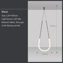 Axyaa LED Chandelier Pendant Light for Modern Art Restaurant Bar Counter.