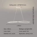 Axyaa Modern LED Dining Pendant Lights Chandeliers for Kitchen and Restaurant