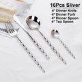Axyaa Stainless Steel Cutlery Set - Elegant, Mirror Finish, Dishwasher Safe