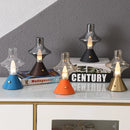Axyaa Rechargeable Table Lamp Lantern - Nordic Design, Warm White Light