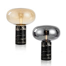 Axyaa Postmodern Glass Ball Marble Desk Lamp