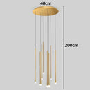 Axyaa Modern LED Chandeliers for Dining Room Pendant Lights - Indoor Ceiling Hanging Lamps
