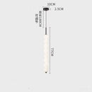 Axyaa White Glass LED Chandelier for Modern Minimalist Indoor Lighting
