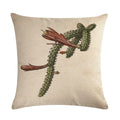 Axyaa Nordic Printed Cotton Linen Pillowcase for Home Office Decor 45*45cm