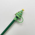Axyaa Silicone Straw Cap: Dust Proof, Leak Proof, Cute Cover for 7-8mm Straws