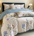 Axyaa Cotton Twill 4-Piece Set with Hot Print