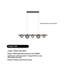 Axyaa Minimalist Long Strip Pendant Light for Full Spectrum Bar Lighting