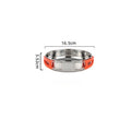 Axyaa Stainless Steel Cookware: Foldable Handle Frying Pan/Soup Pot for Camping & Picnics