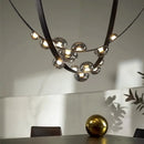 Axyaa Salon Chandelier Pendant Lights Dining Room Ceiling Lamps Home Decor Fancy Indoor Lighting