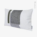 Axyaa Black White Gray Stitching Pillow Sofa Set Luxury Decor Bedroom