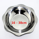 Axya Stainless Steel Double Hot Pot Soup Cookware Set