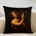 Axyaa Four Seasons Famous Paintings Decorative Pillow Case 45x45cm for Living Room