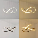 Axyaa Italian Circle Suspension Pendant Lamp Hanging Light Ceiling Chandelier