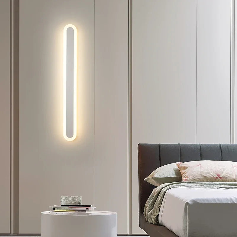 Nordic LED Wall Lamp Living Room Bedroom Bedside Axyaa Brand