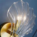 Axya Shell Glass LED Wall Lamp for Home Decor and Bedroom Lighting