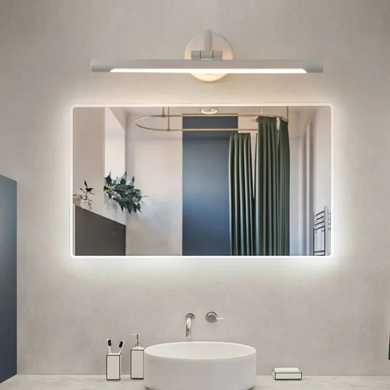 Modern LED Bathroom Wall Lamp 43cm 55cm - Axyaa Wall Sconces Indoor Lighting