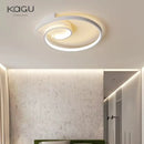 Axyaa Nordic Art LED Ceiling Lamp Modern Minimalist for Home Bedroom Study