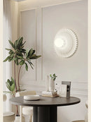 Axyaa French Cream Wind Wall Lamp - Elegant Carved Design for Bedroom & Living Room
