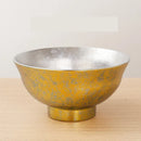 Axyaa Double-Layer Titanium Bowl & Spoon Set - Large, Anti-Scalding, Vacuum Tableware