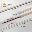 Axyaa Waterproof COB LED Strip Light for Pool and Sauna