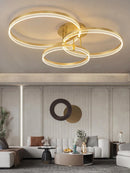 Axyaa Nordic LED Ceiling Lamp: Modern, Creative, and Atmospheric Lighting