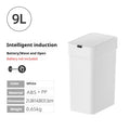 Axyaa Smart Trash Can for Narrow Spaces: Auto Sensor, Dual Orientation (Vertical/Horizontal)