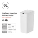 Axyaa Smart Trash Can for Narrow Spaces: Auto Sensor, Dual Orientation (Vertical/Horizontal)