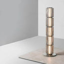 Axyaa Nordic Glass Floor Lamp - LED Stand Lighting for Living Room & Bedroom