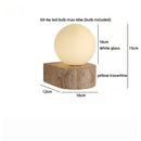 Axyaa Yellow Travertine Stone LED Wall Lamp for Interior Lighting