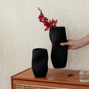 Axyaa Ceramic Flower Vase: Elegant Nordic Home Decor Ornament