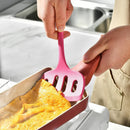 Axyaa Pink Silicone Kitchen Utensil Set for Non-Stick Pans