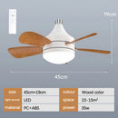 Axyaa Smart Ceiling Fan Light with Remote Dimming, LED Light, Silent Operation