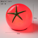 Axyaa Red Tomato Table Lamp: Elegant Home Decor Lighting with 3 Plug Options