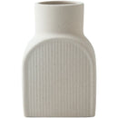 Axyaa Floral Relief Ceramic Vase: Living Room Decor, Handcrafted Ornament & Flower Arrangement
