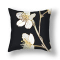 Black Gold Sun Cushion Cover Vase - Axyaa Home Pillowcase Square Cushions