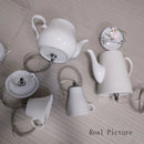 Nordic Cup Teapot Ceramic Pendant Light, Axyaa Modern Kitchen Living Room Lighting