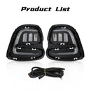 Axyaa LED DRL Daytime Running Lights Turn Signal for Chevrolet Cavalier 2016-2019