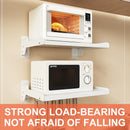 Axyaa Perforated Oven Holder Shelf Bracket for Kitchen Organization