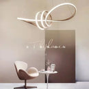 Axyaa Modern Nordic LED Chandelier for Home Decor and Dining Room