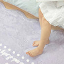 Axyaa Soft Plush Solid Color Rug for Modern Minimalism Living Room