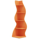 Axyaa Modern 5-Tier Corner Bookshelf Plant Stand & Small Storage Rack