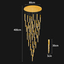 Axyaa Nordic Chandeliers for Dining Room, Indoor Hanging Pendant Lights, Light Fixture