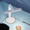 Axyaa LED Desk Lamp: Foldable USB Rechargeable Dimmable Reading Light