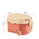 Axyaa Kids Toy Storage Box: Large Capacity Household Organizer for Snacks, Clothes, and More
