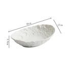 Axyaa Ceramic Salad Plate Set of 4