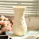 Axyaa Retro Rose Ceramic Vase Highend Home Decor Ornaments