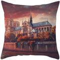 Axyaa French Landscape Pillowcase: Custom European-style Cushion Cover for Home Decor